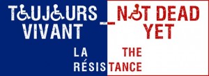 Logo for Toujours Vivant (french) Not Dead Yet (English) Canada